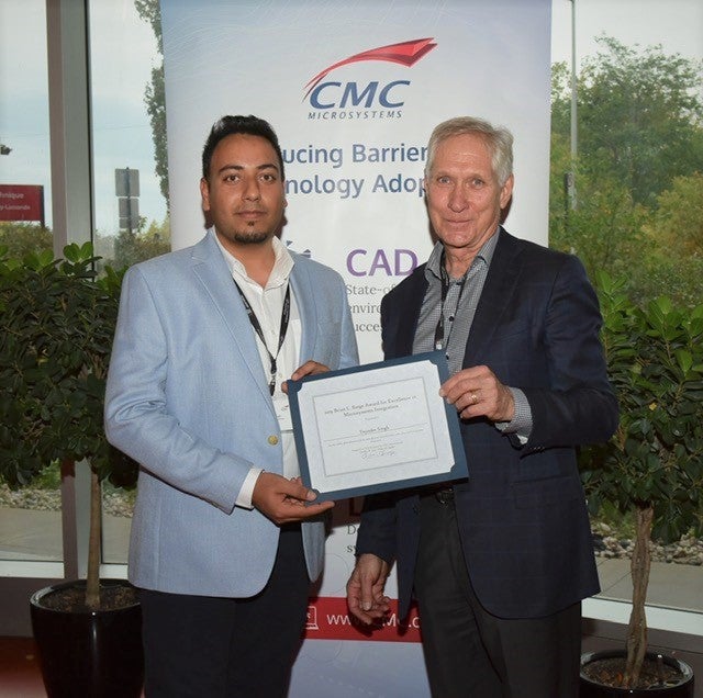 Tejinder Singh with Brian L. Barge at CMC TEXPO 2019