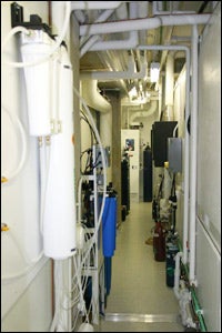 Maintenance corridor