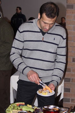 Siamak Fouladi at Christmas lunch 2010
