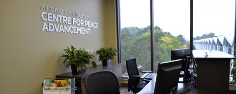 The CPA front reception desk