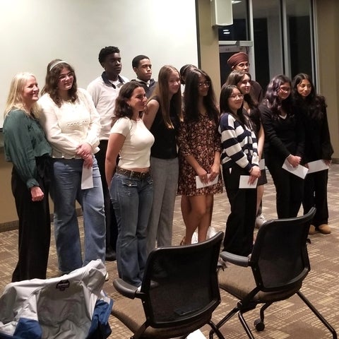 Group photo of peace innovators