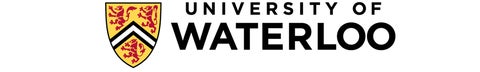 University of Waterloo logo text over white background
