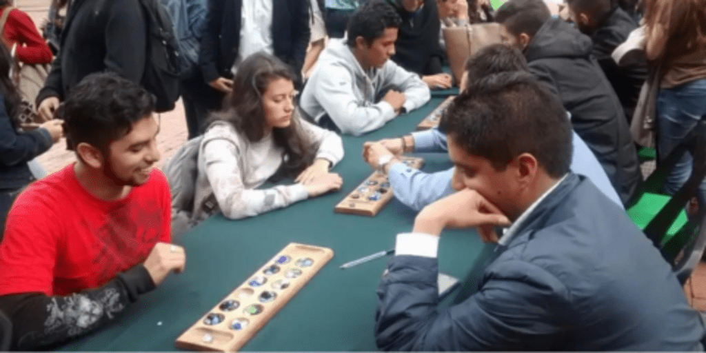 People playing games