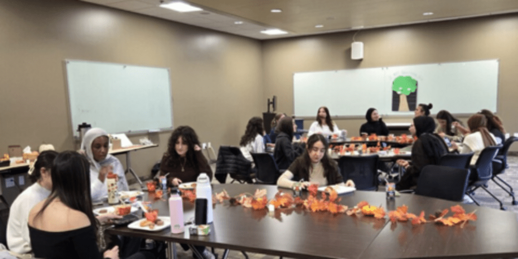 people eating food