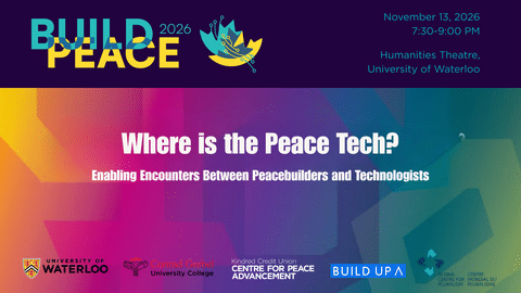 Public Build Peace event "Where is the peace tech?" 
