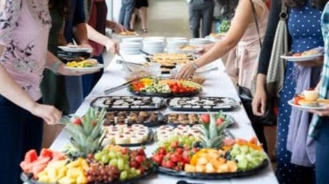 An example of the food Grebel Catering offers for many events