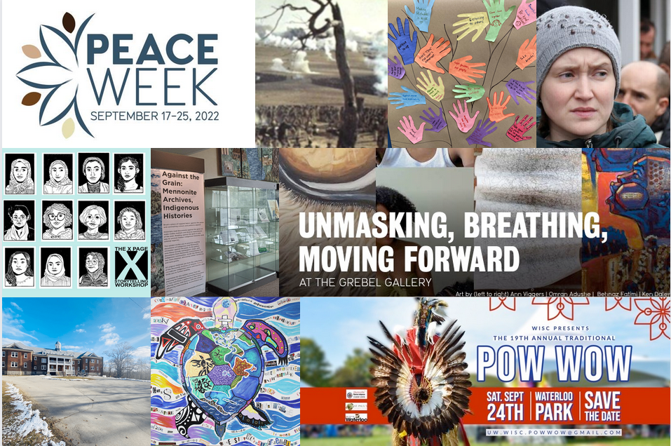 Collage of Peace Week 2022 Events