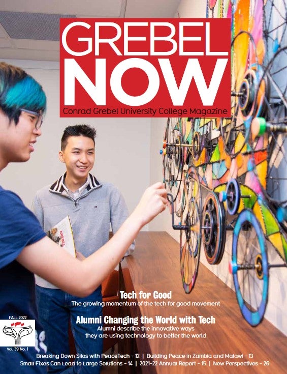 Cover of Grebel Now Fall 2022 issue