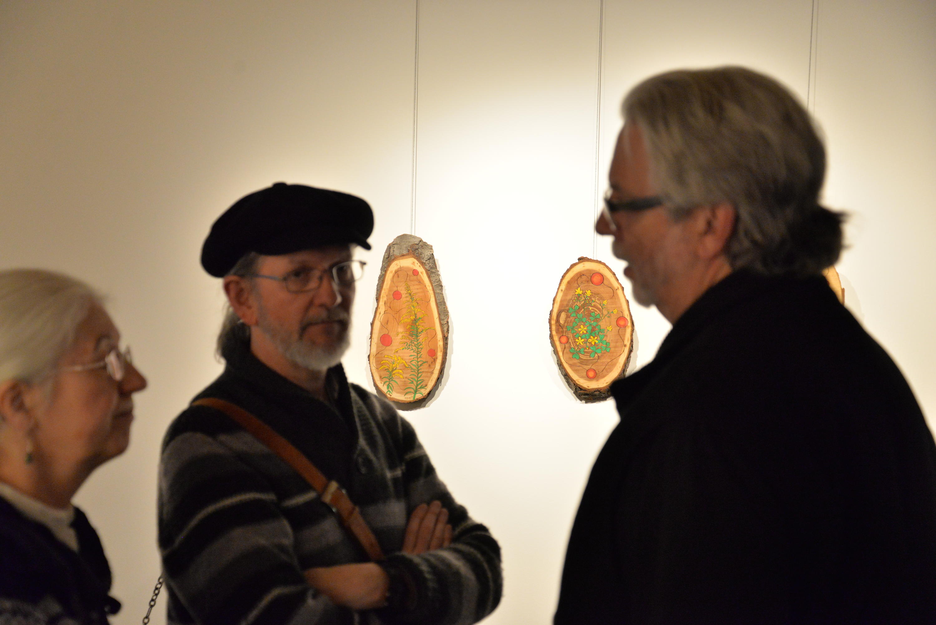 Conversations around the pieces "Goldenrod is Honoured" and "Wood Sorrel is Honoured"