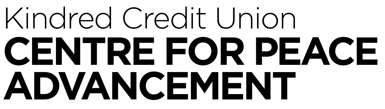 Kindred Credit Union Centre for Peace Advancement Logo