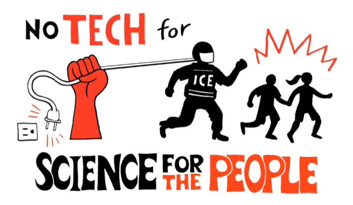 Science for the People logo and drawing