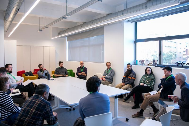 people sitting in a conference