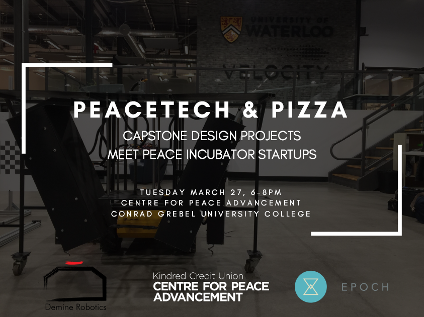 PeaceTech & Pizza poster