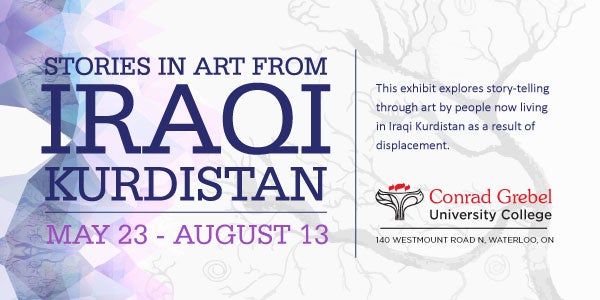 Stories in Art from Iraqi Kurdistan open from May 23 to August 13, 2016