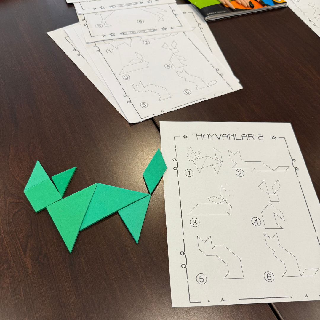 cat made from blocks