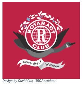 University of Waterloo Rotaract logo