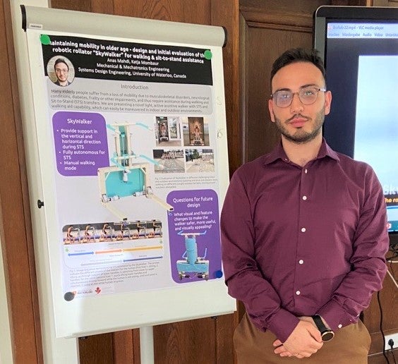 Anas Mahdi poster presentation