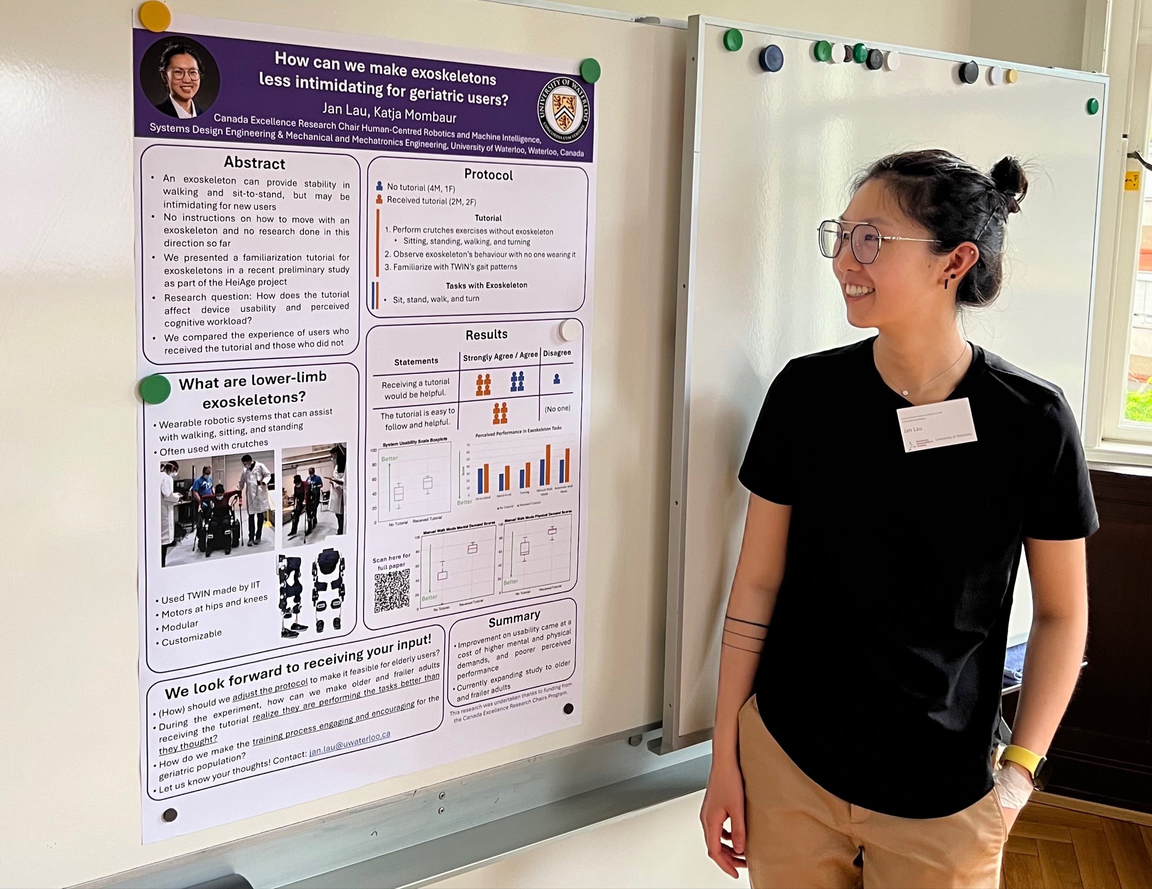 Jan Lau poster presentation