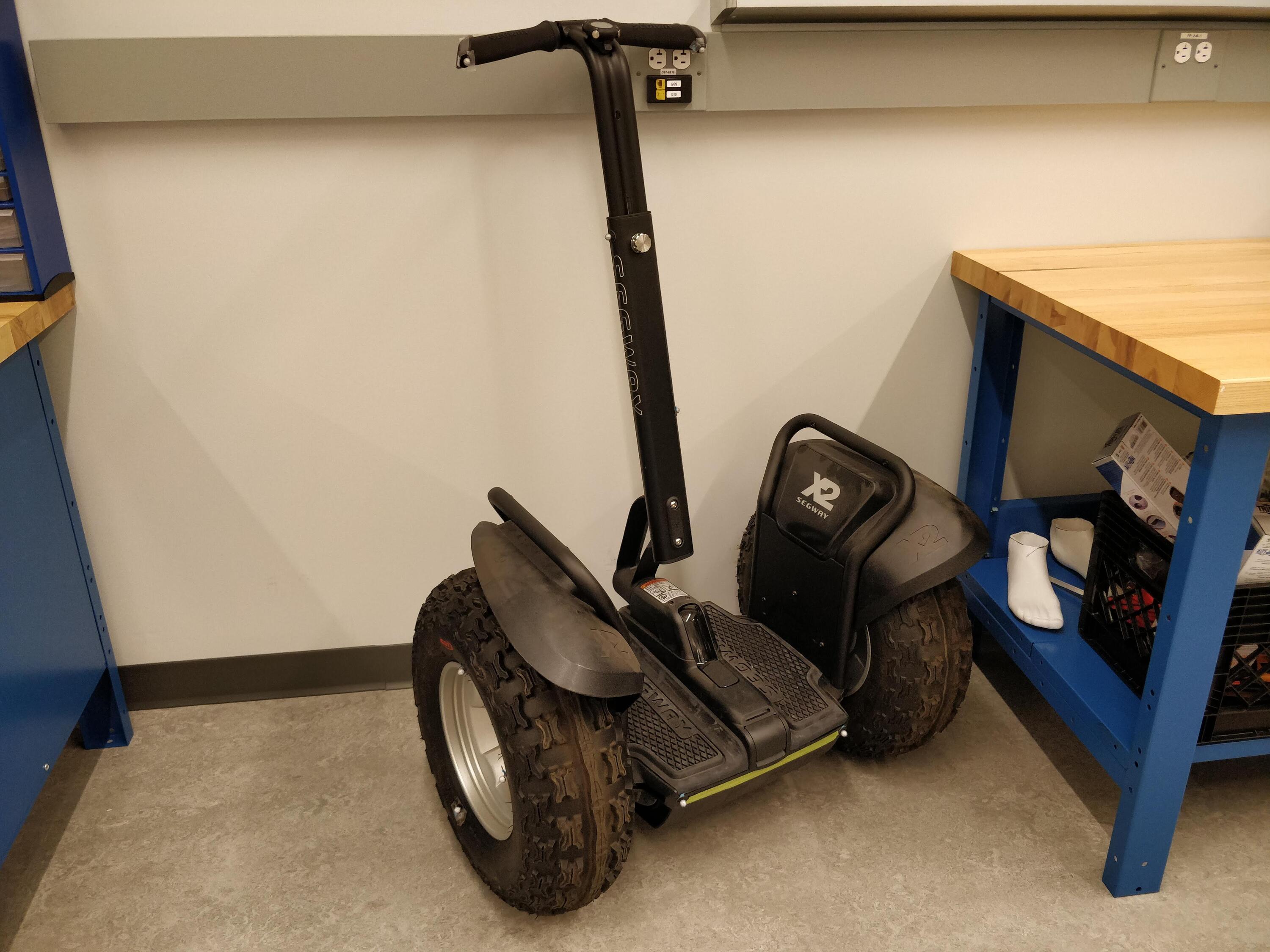 Segway used for research purposes with the REEM-C robot