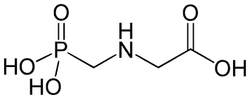 Chemical Structure of Glyphosate
