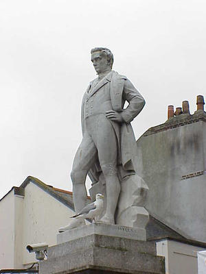 a statute of Davy