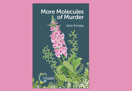Cover of “More Molecules of Murder” with a variety of plants