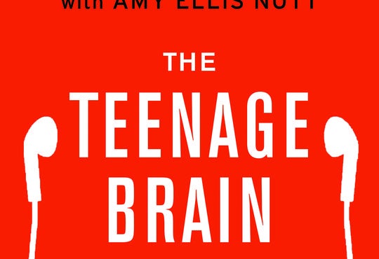 Book cover of Frances E Jensen's book The Teenage Brain