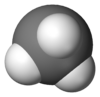 Drawing of a phosphine molecule.