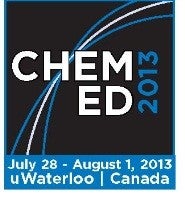ChemEd 2013 logo.
