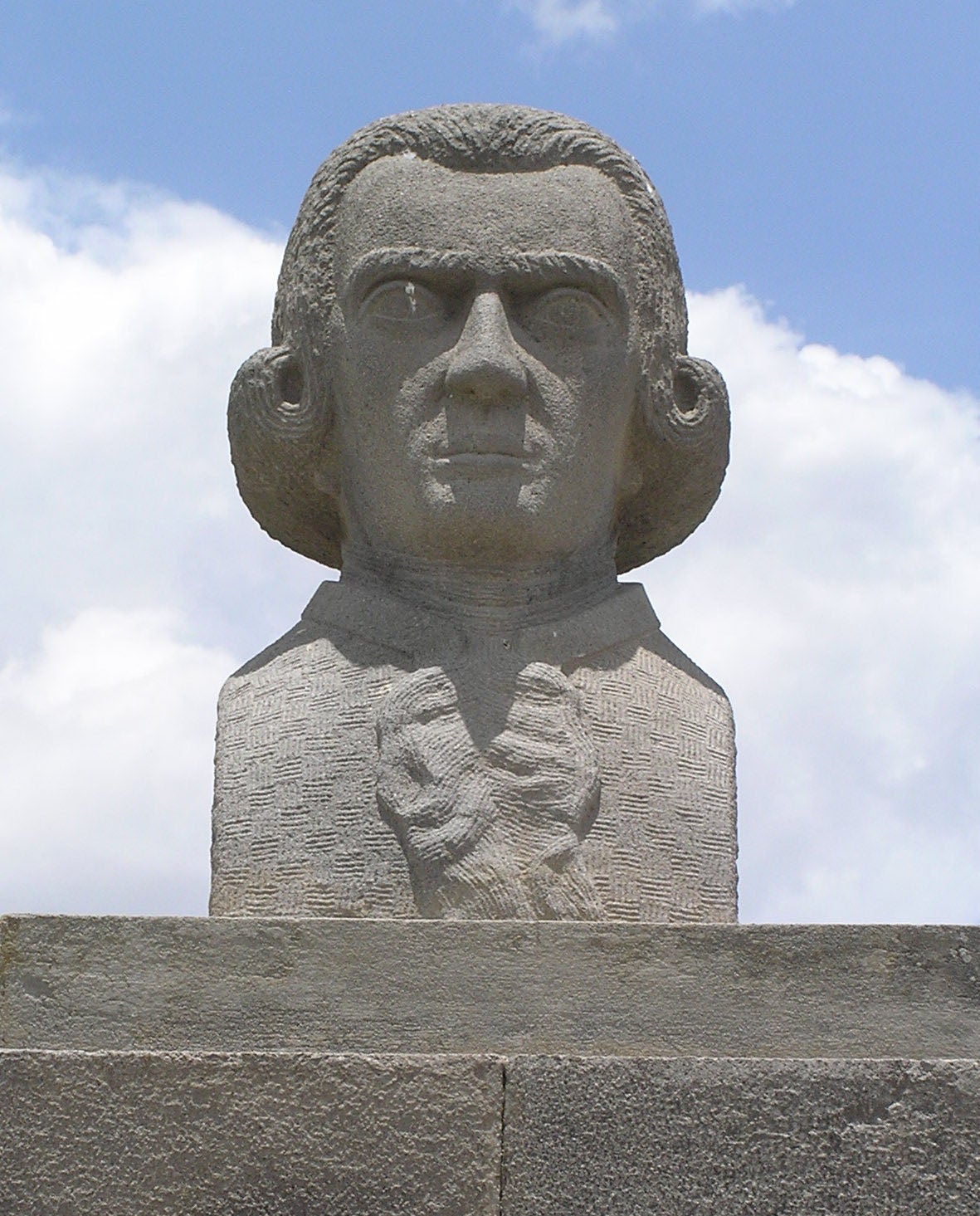 a statue of Don Antonio de Ulloa