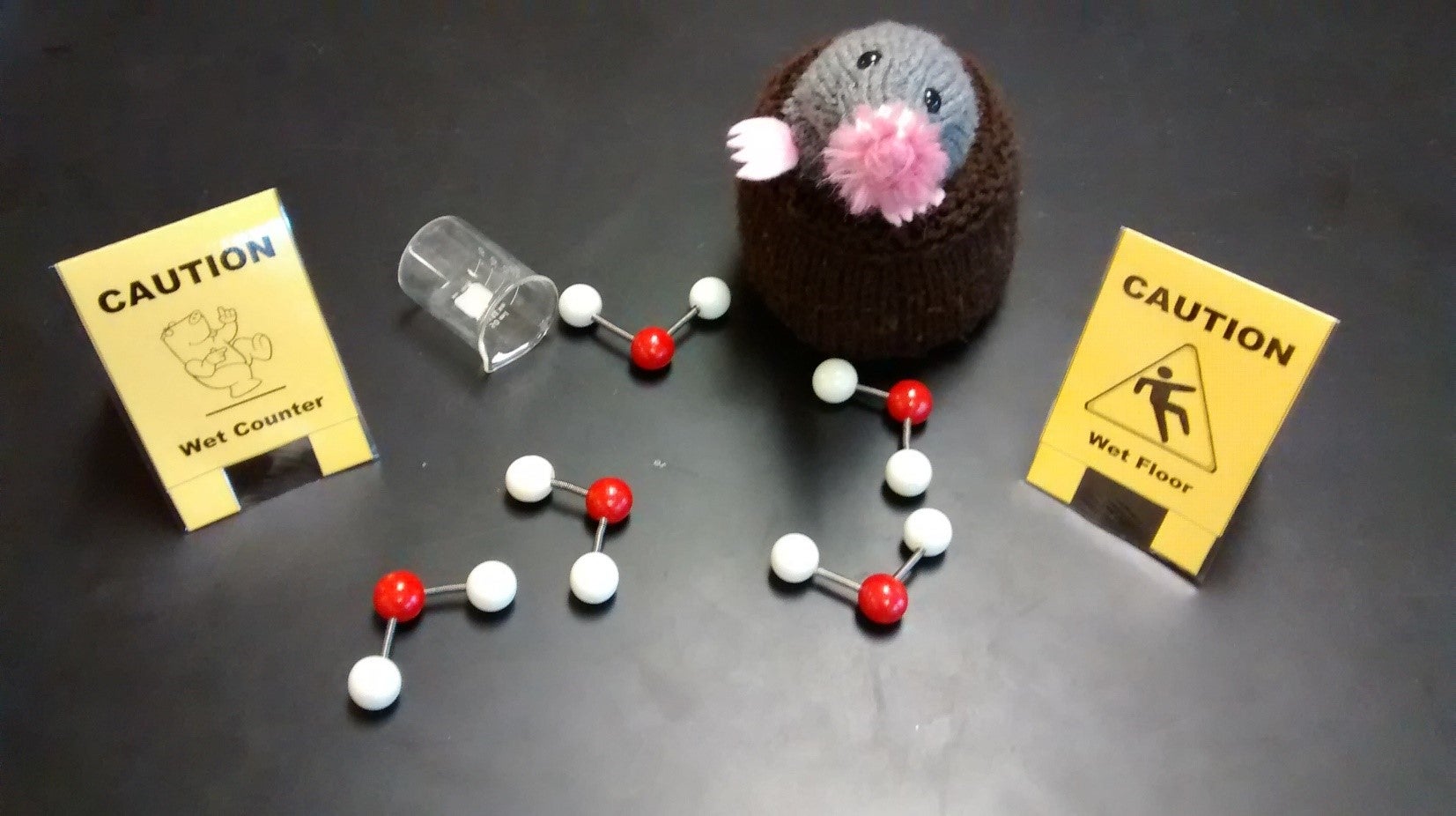 mole stuffed animal chemistry