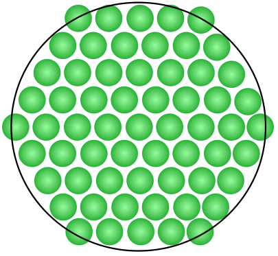 a green layer of spheres with 27 atoms on the outside 