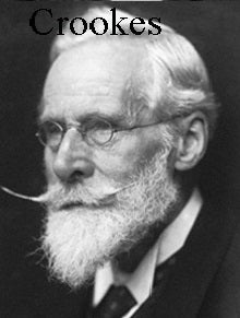 a portrait of Sir William Crookes