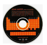 John Mayer CD with the periodic table of elements