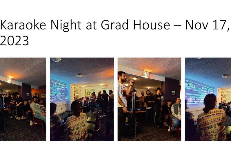 Karaoke Night At Grad House