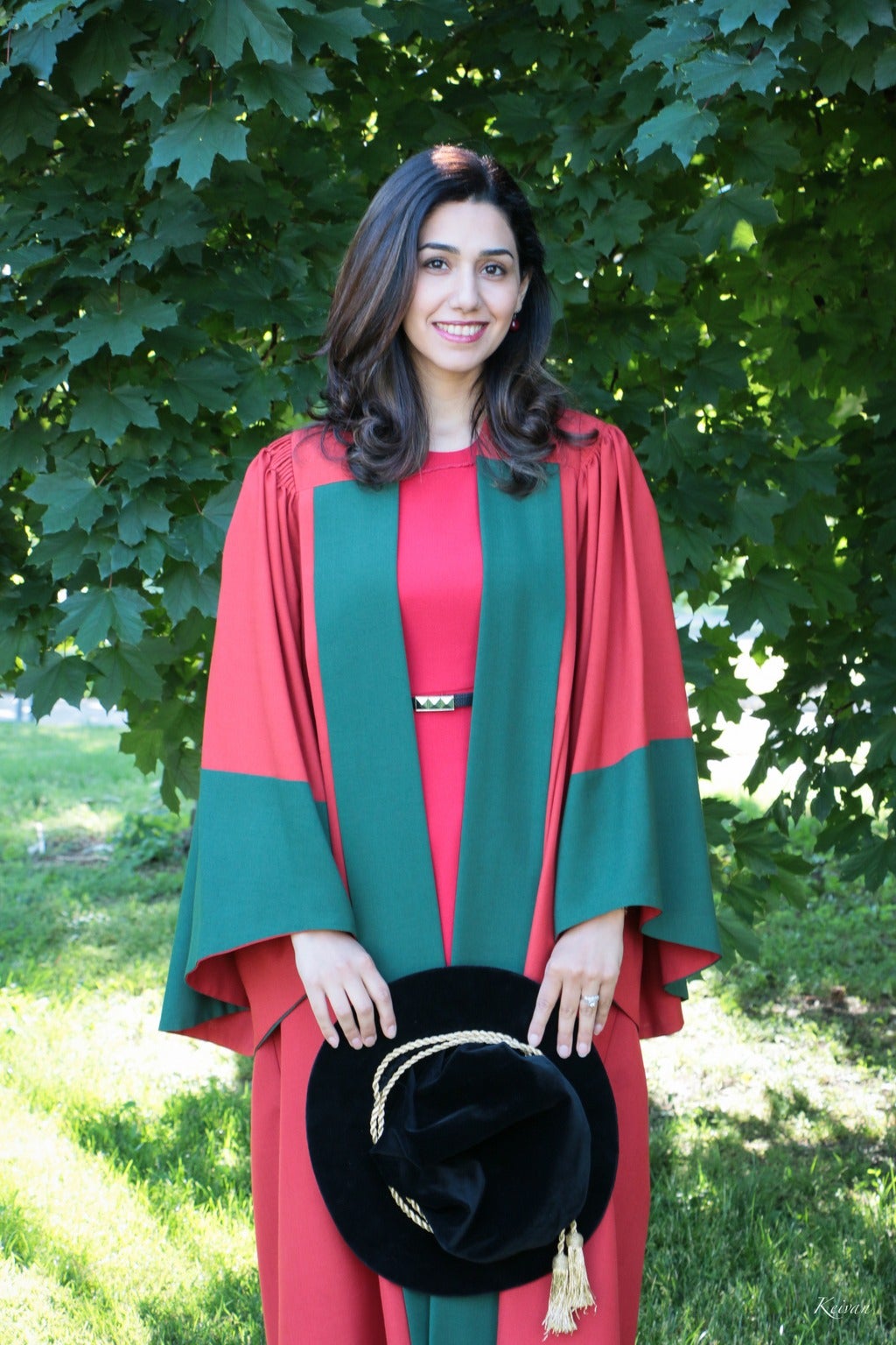 Picture of Marzieh 2015 graduation
