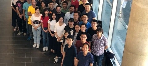 Zhongwei Chen with his research group