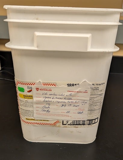 Solid Hazardous Waste Bin