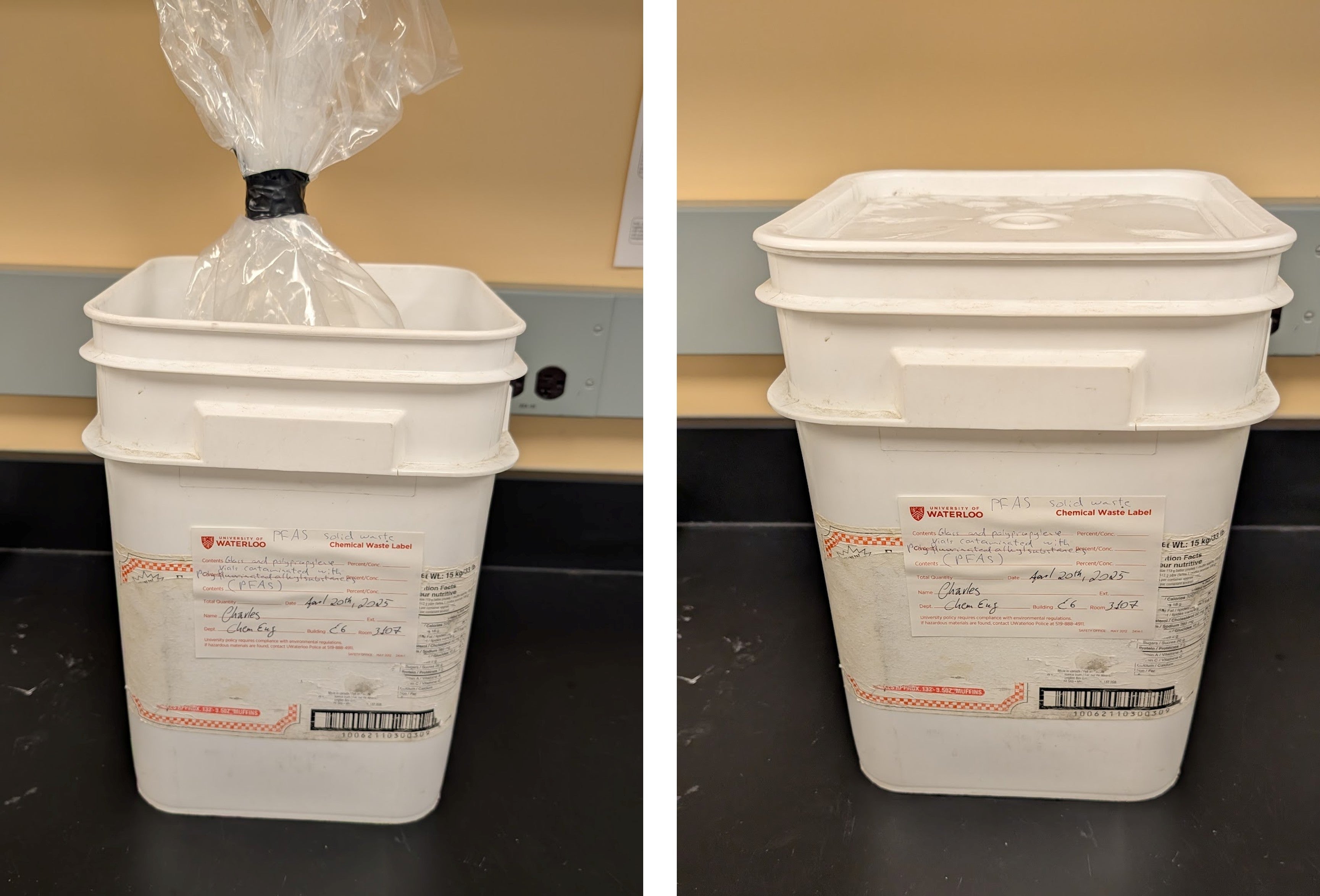 Solid Hazardous Waste Bin