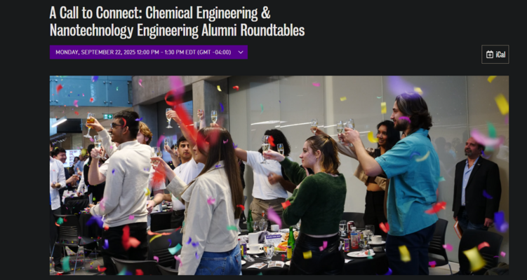 People holding up champagne glasses with confetti floating around