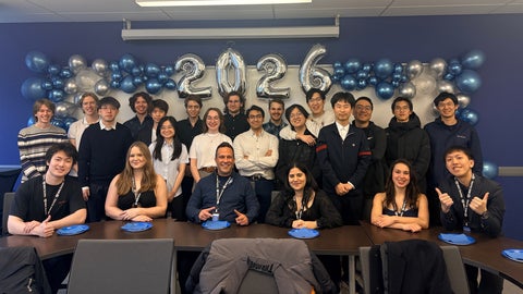 MNS group shot at graduation.