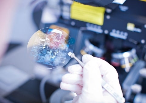 A circuit board at the nanoscale.