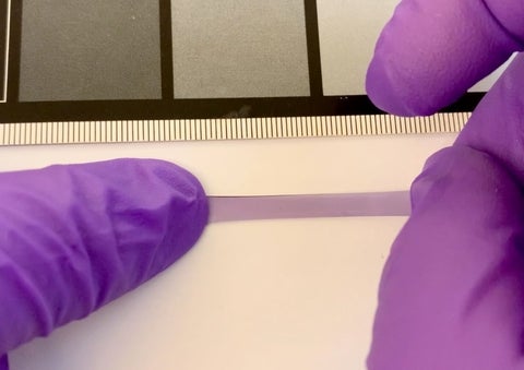 An example of a polymer that senses force.