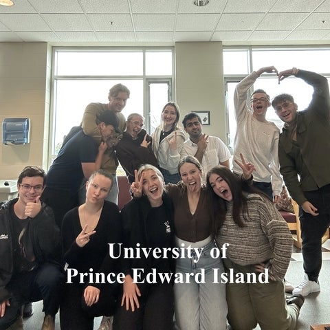 Students at University of Prince Edward Island