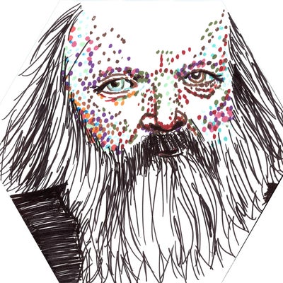 Portrait of Mendeleev 