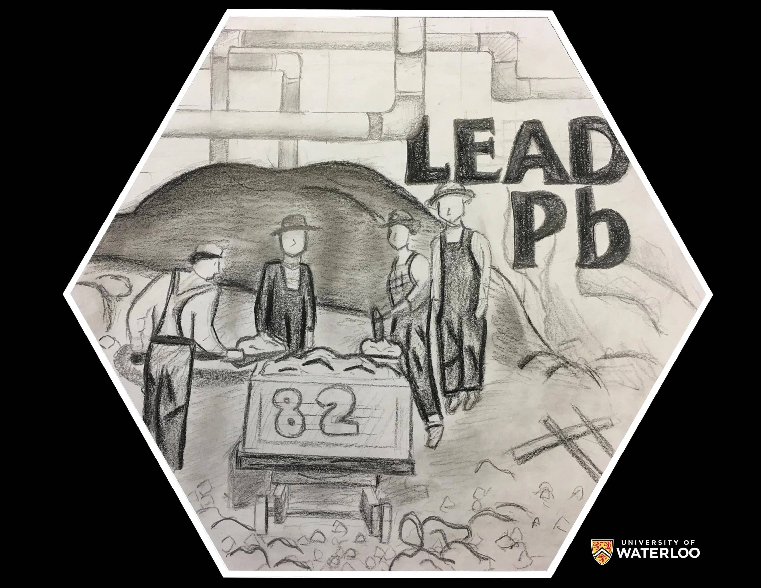 Lead element tile design by AY Jackson Secondary School