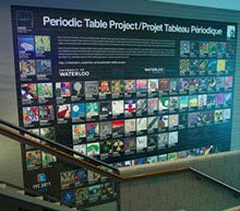 Periodic Table Project wall mural