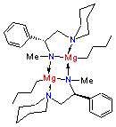  Skeletal formula of crystal structure of a COMA