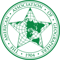 The American Association of Geographers logo.