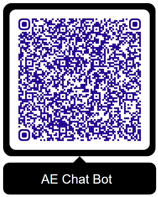 QR code to AE Chat Bot
